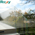 House exterior fixed glass handrail balustrade